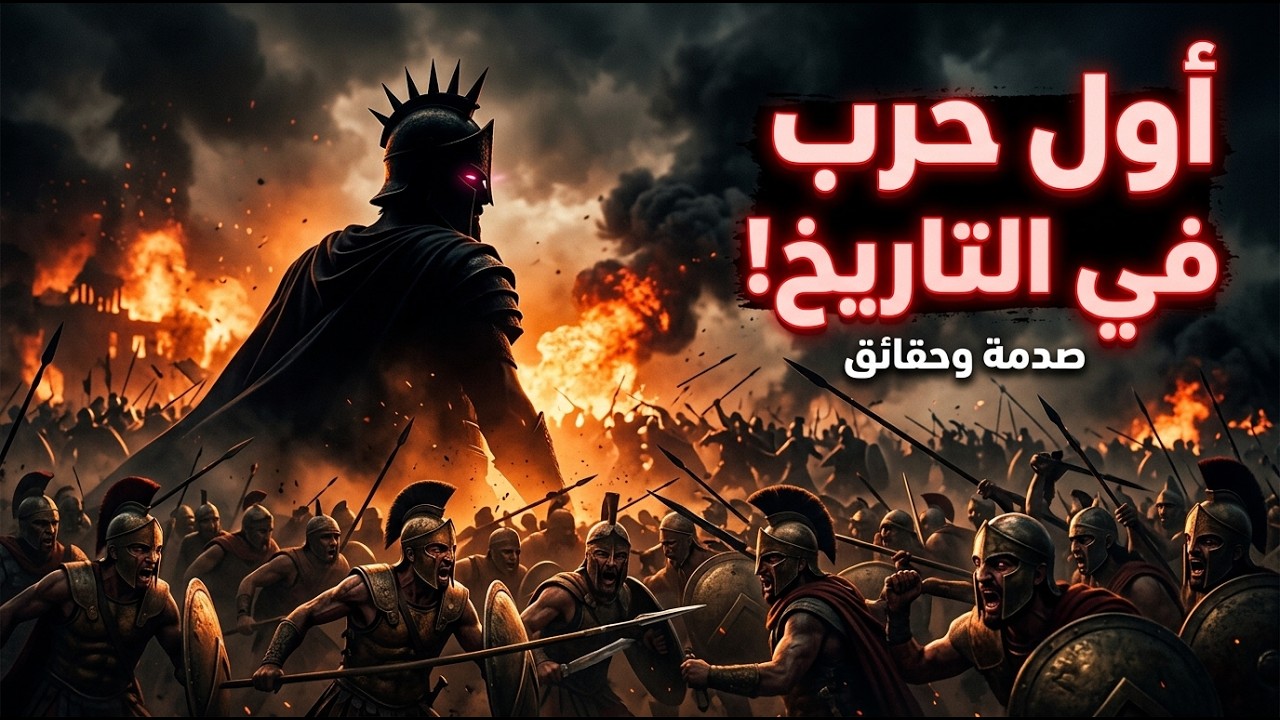 أول حرب في تاريخ البشرية 🔥 القصة الحقيقية التي غيرت العالم | Ancient News