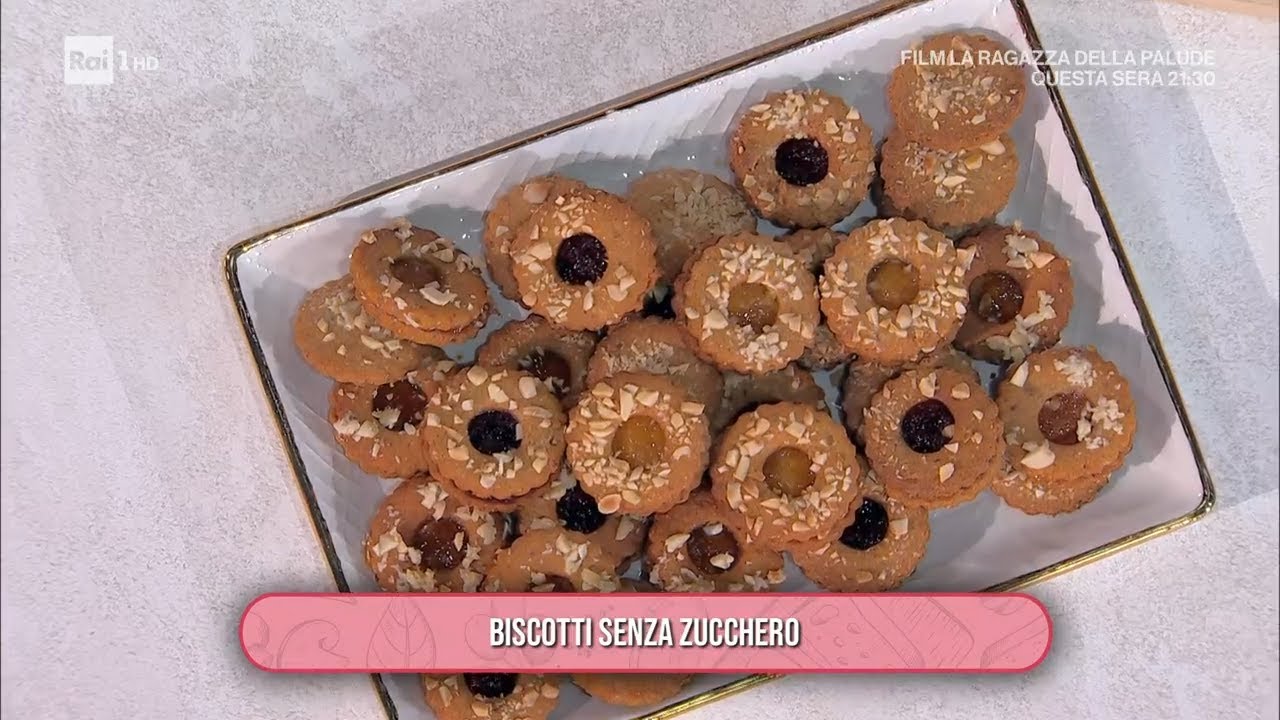 Biscotti senza zucchero - È sempre mezzogiorno 15/01/2025