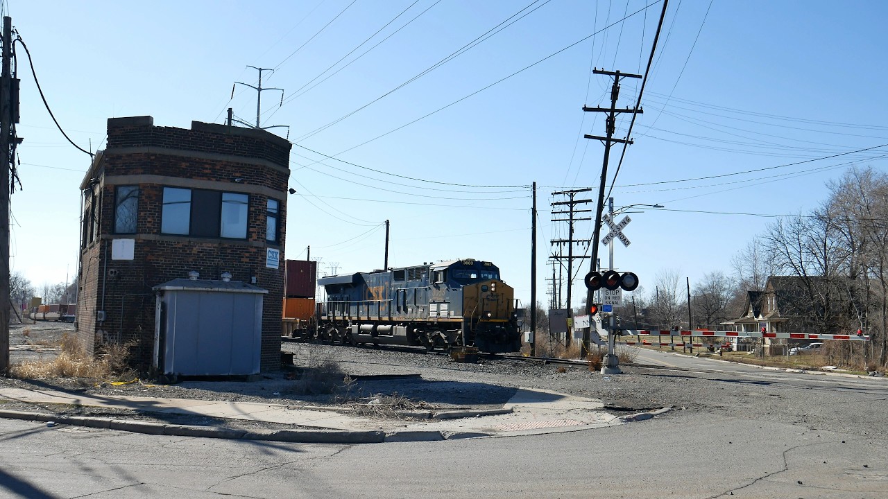 Detroit Michigan Railfanning March 9th