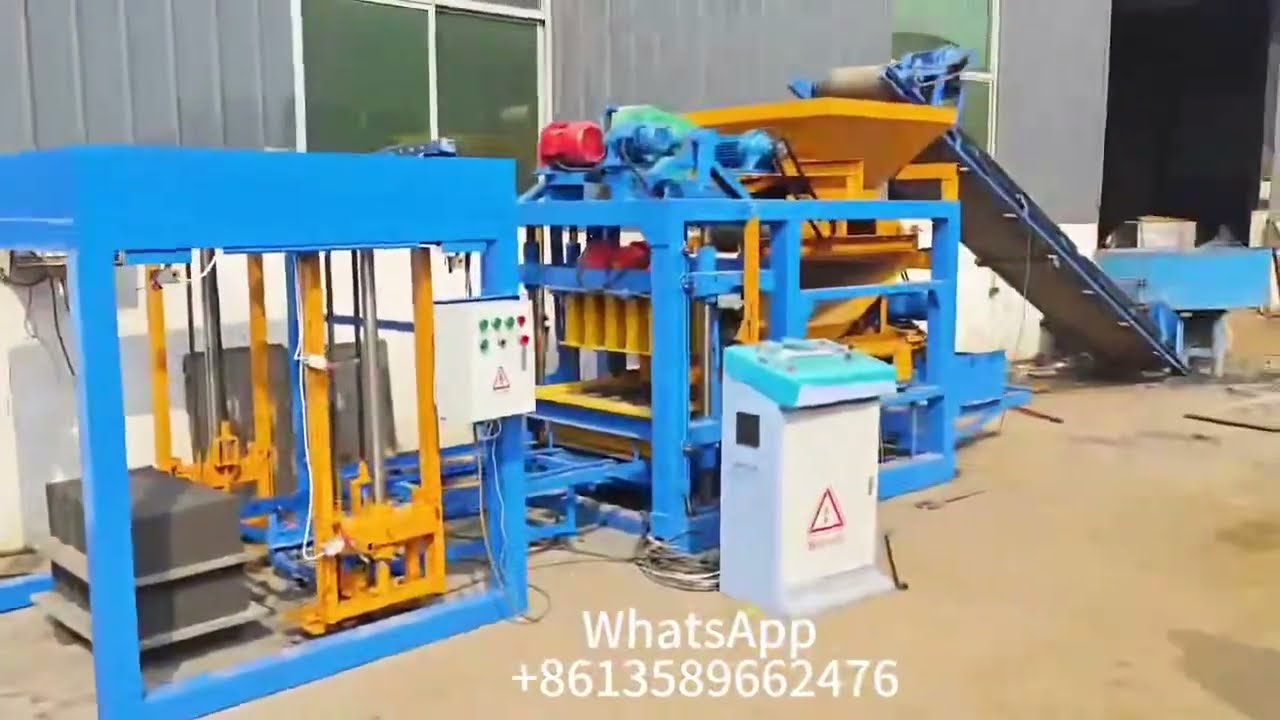 fully automatic concrete block making machine cheap price hollow block machine for sale