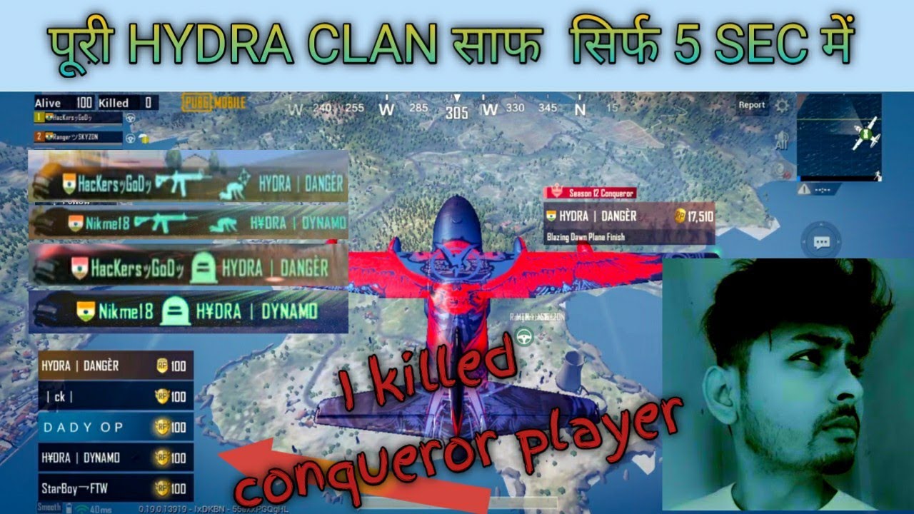 WE KILLED  HYDRA CLAN AND DYNAMO (THE HACKERS GOD GAMING)