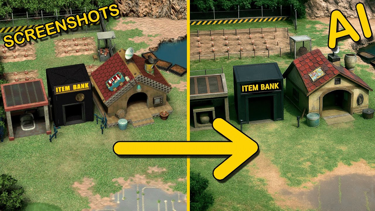 Digimon World remade with AI