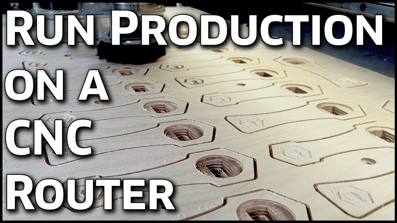 Mass Production on a Shapeoko 5 CNC Router - Lessons Learned