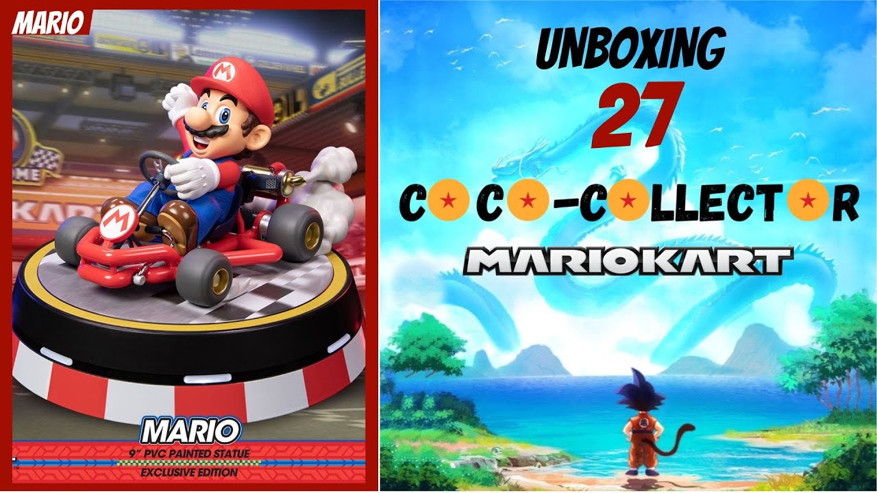 UNBOXING 27 ‐ MARIO KART Collector's Edition First 4 Figures