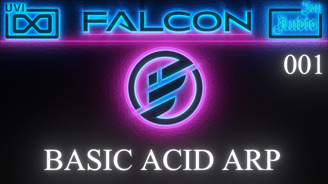 Basic Acid Arpeggio Preset in UVI Falcon 2.8 Sound Design Tutorial