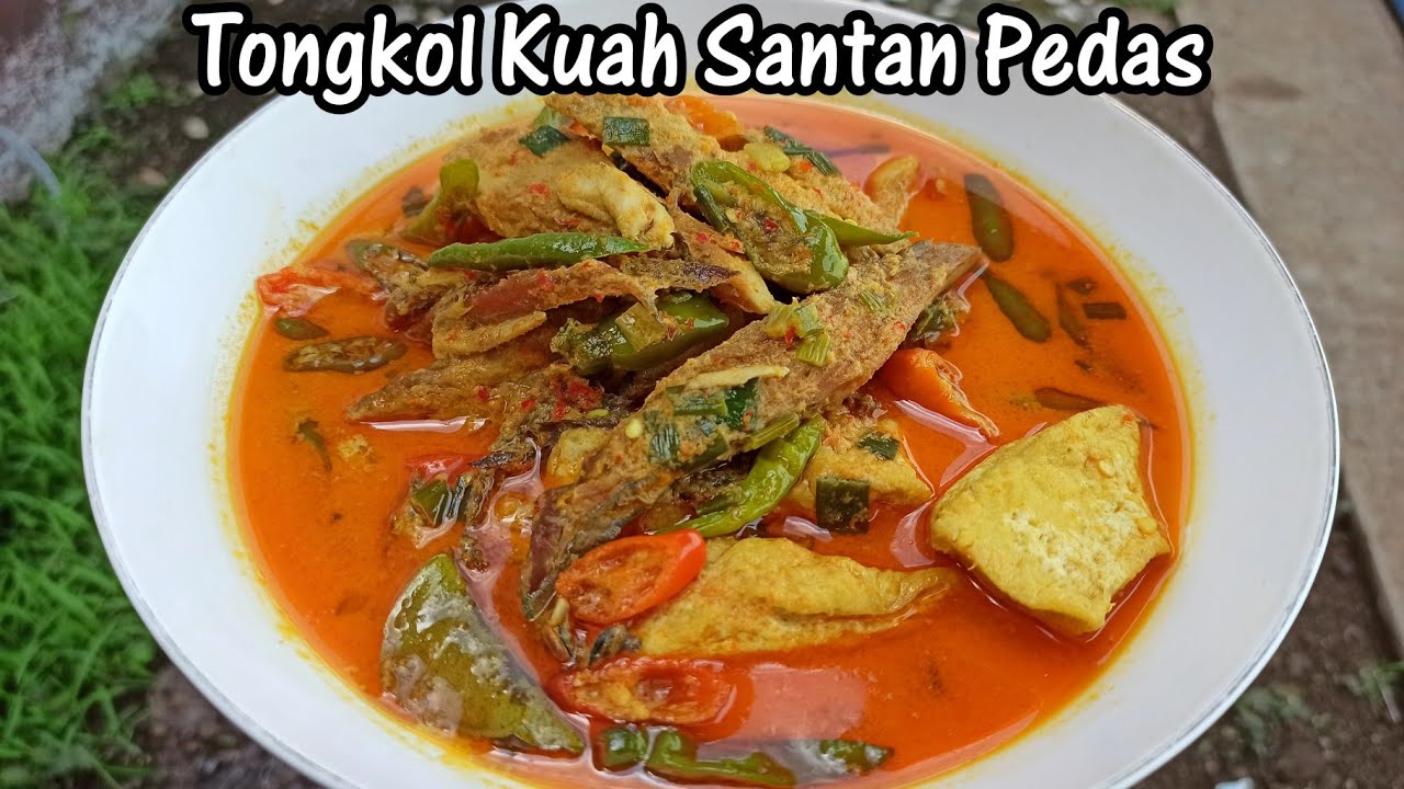 RESEP IKAN TONGKOL KUAH SANTAN PEDAS | KOTOKAN IKAN TONGKOL #kotokanikantongkol #tongkolkuahsantan