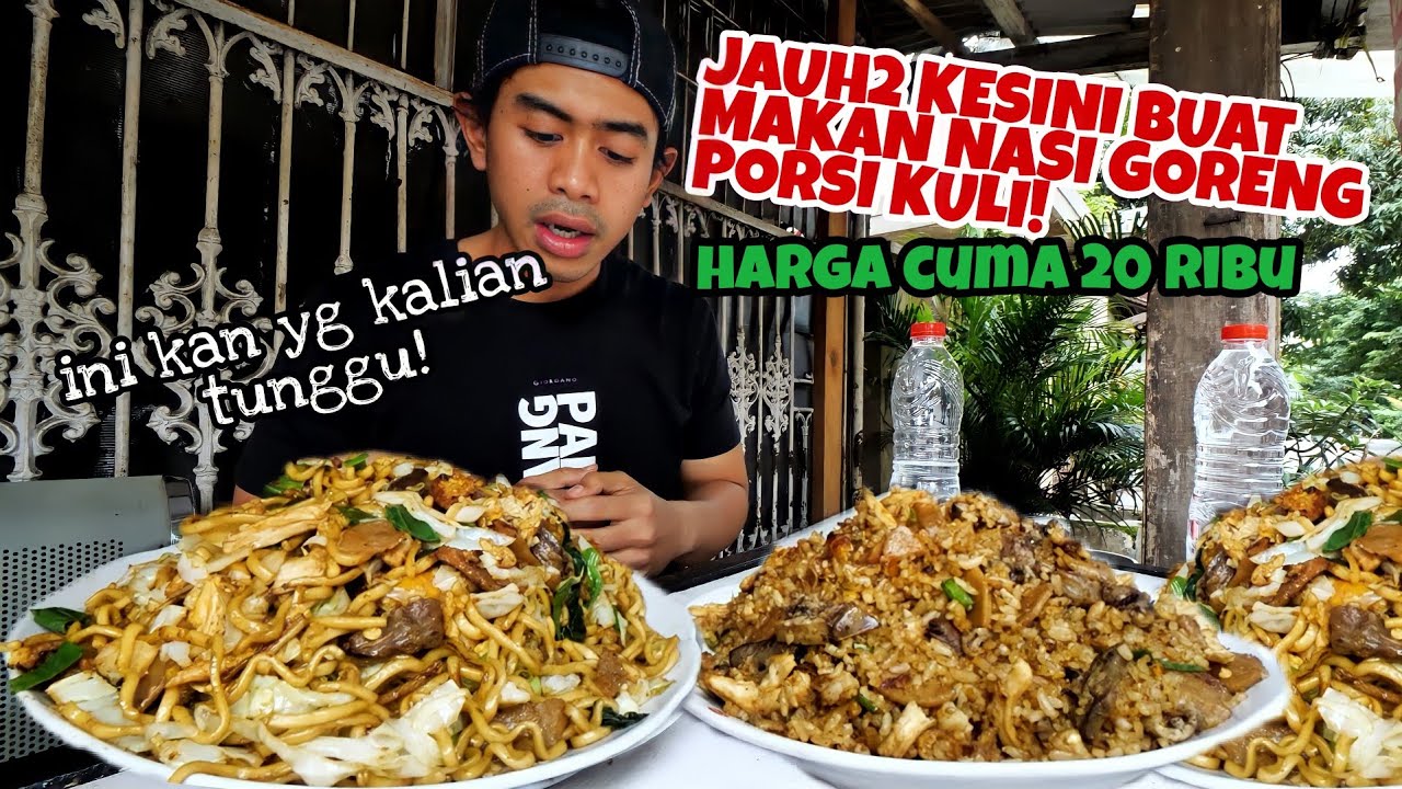 AKHIRNYA TANBOY KUN BANTAI NASI GORENG PORSI KULI!!