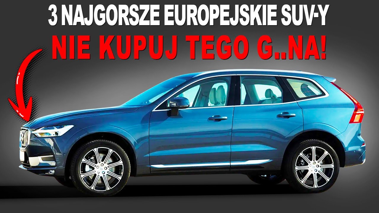 TOP 3 NAJGORSZE SUV-y. Myślisz, że są premium? To drogi SZROT!