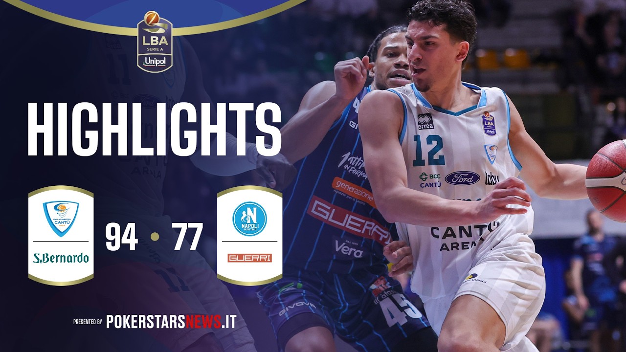 Acqua S.Bernardo Cantù - Guerri Napoli | PokerstarsNews Highlights Serie A Unipol 2025/2026
