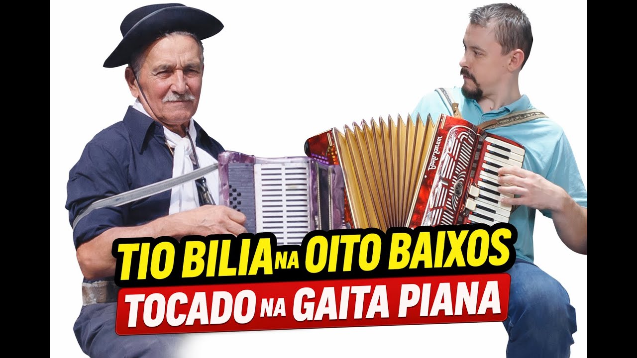 Tio Bilia na gaita piana – Homenagem raiz ao oito baixos