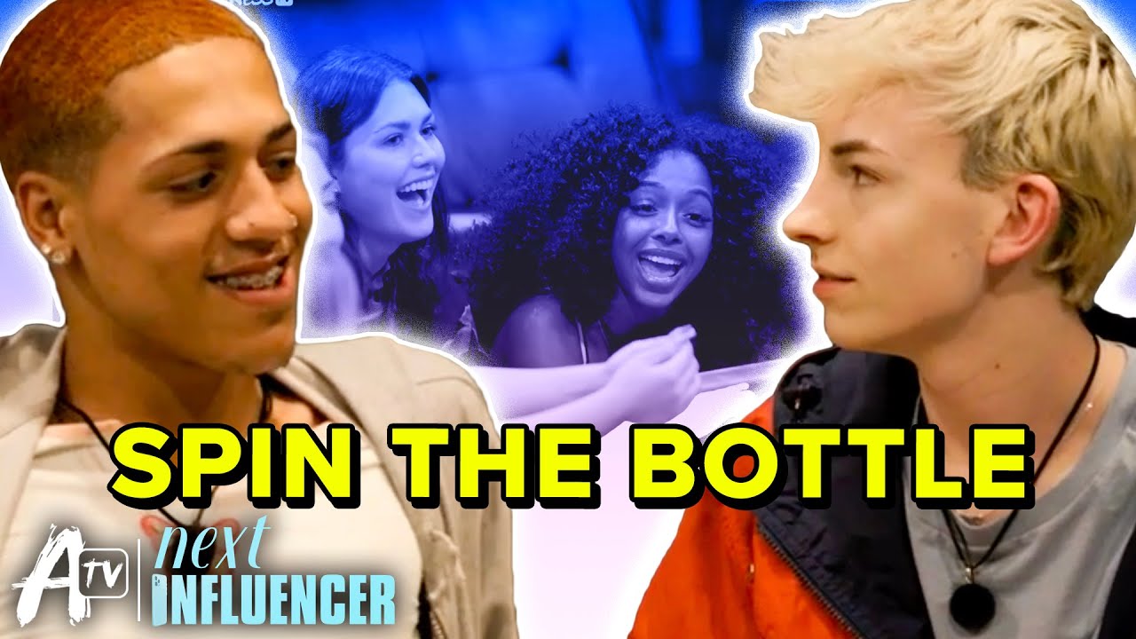 Next Influencer Season 2 DELETED SCENE: Spin The Bottle *TRUTH OR KISS* | AwesomenessTV