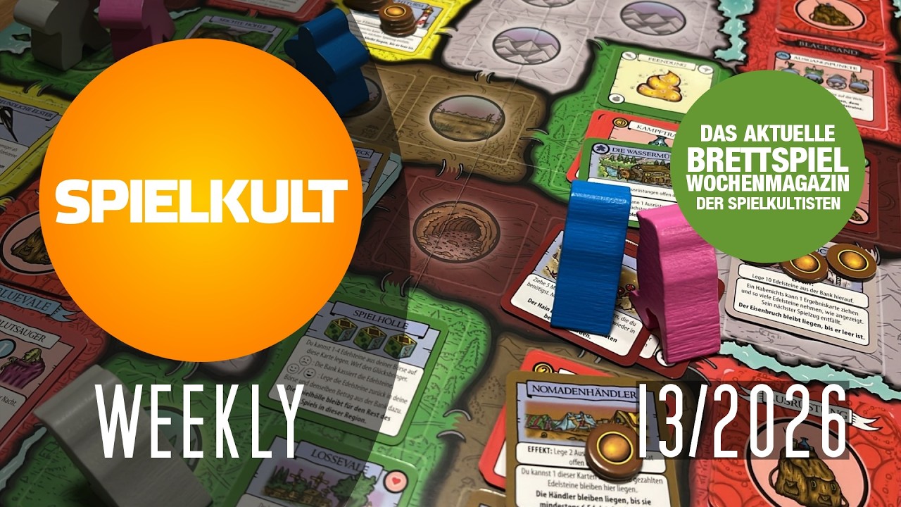 Brettspiel-Weekly 13/2026 // Reviews, Spieletreff, Vorschau
