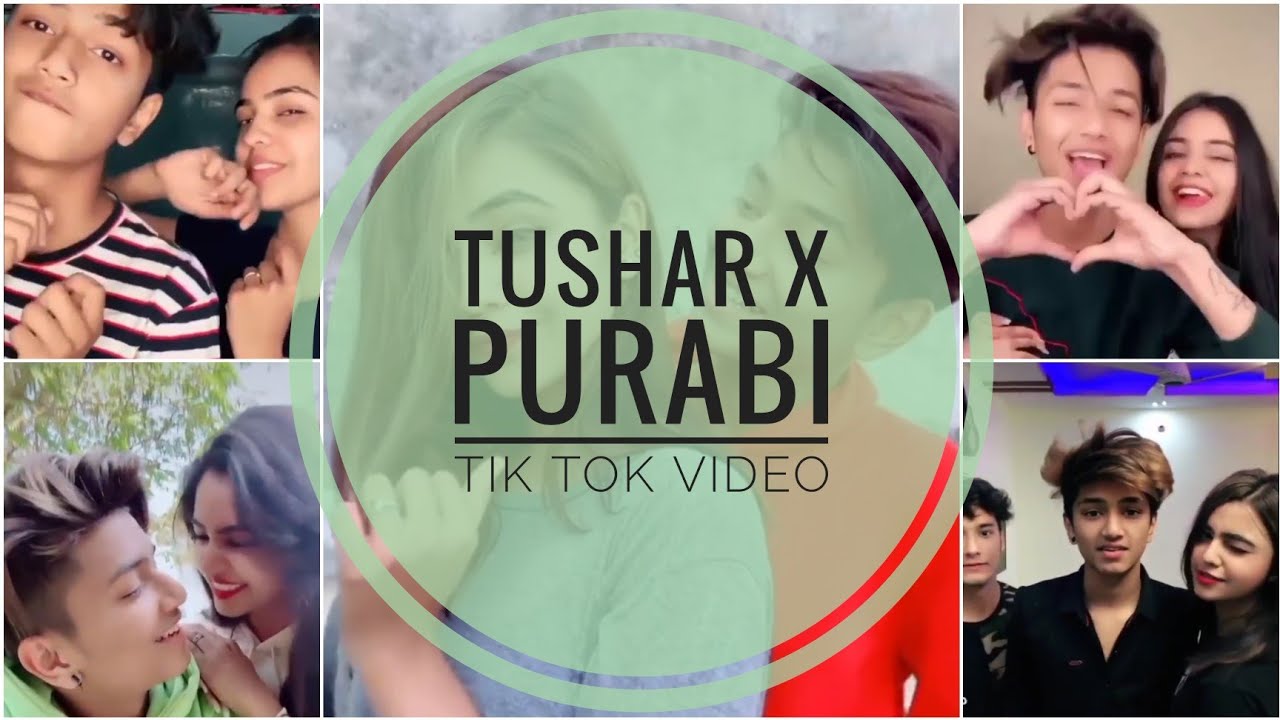 Tushar silawat x Purabi bhargava old tik tok video| cute romantic couple in tik tok | musically