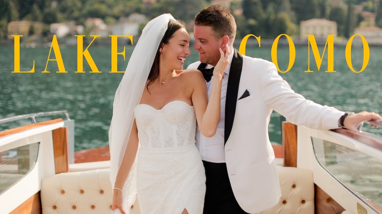 LAKE COMO WEDDING at Villa Aura del Lago | Intimate & elegant destination wedding in Italy (4K)