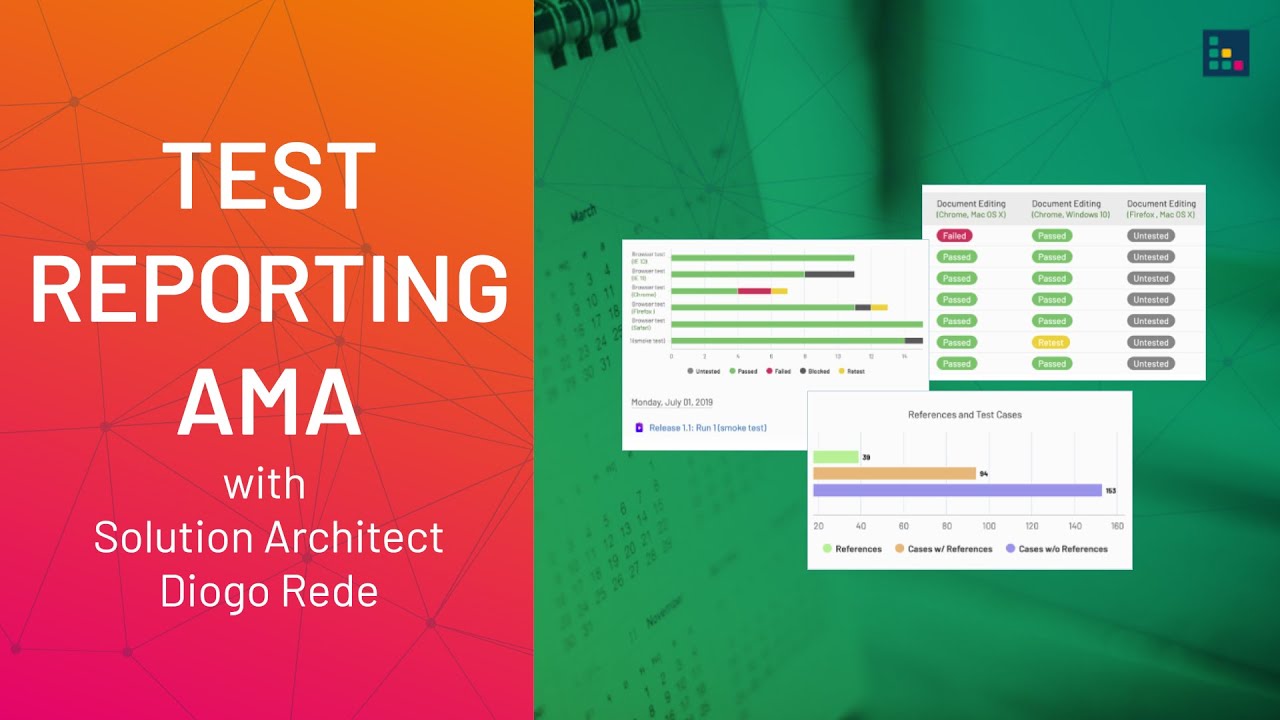 Test Reporting AMA with Solution Architect Diogo Rede