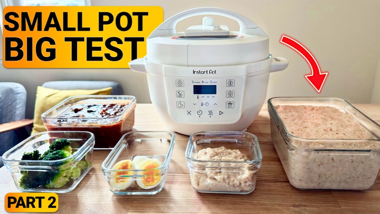 Что на самом деле умеет готовить Instant Pot Mini — полный обзор, часть 2 (3,8 л / 4 кварты)