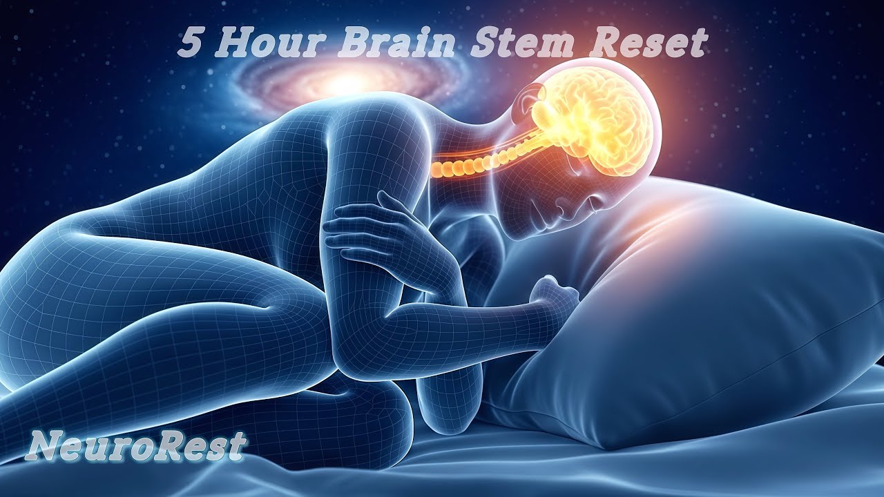 5 Hour Deep Sleep | Brain Stem Restoration & Full Nervous System Repair Tonight
