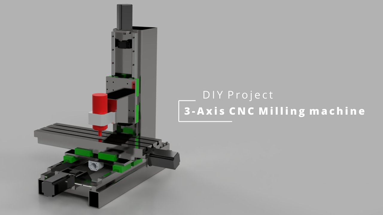 DIY 3-Axis CNC Milling machine Part 1: Introduction