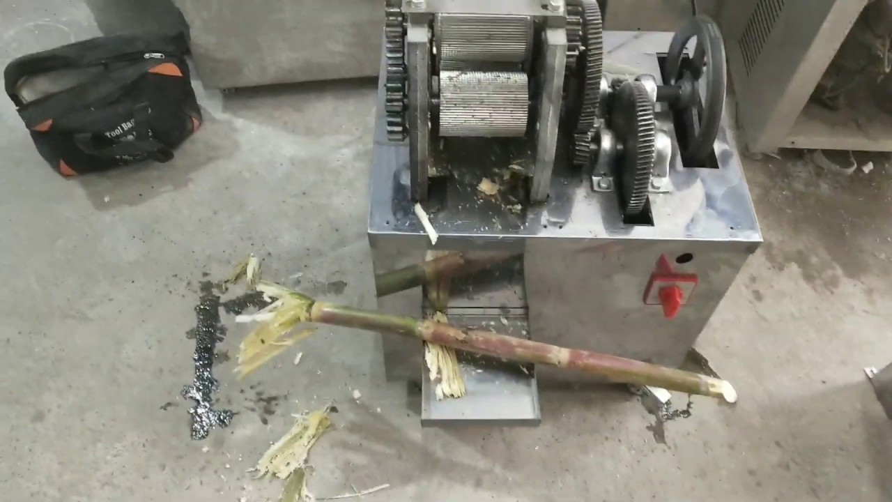 How to repair SS sugarcane machine