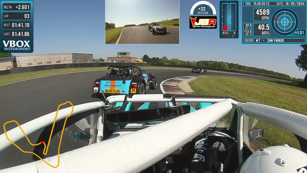 MY FIRST CAR RACE!! 2024 Caterham Academy Round 2 at Croft Circuit, Green Group. The Academy Racer.