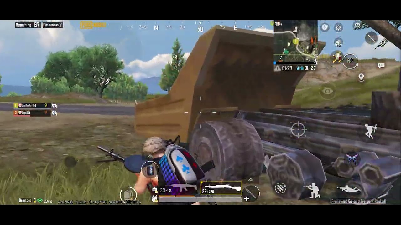 Solo vs Squad 18 Kills 💀 | PUBG Mobile Gameplay
