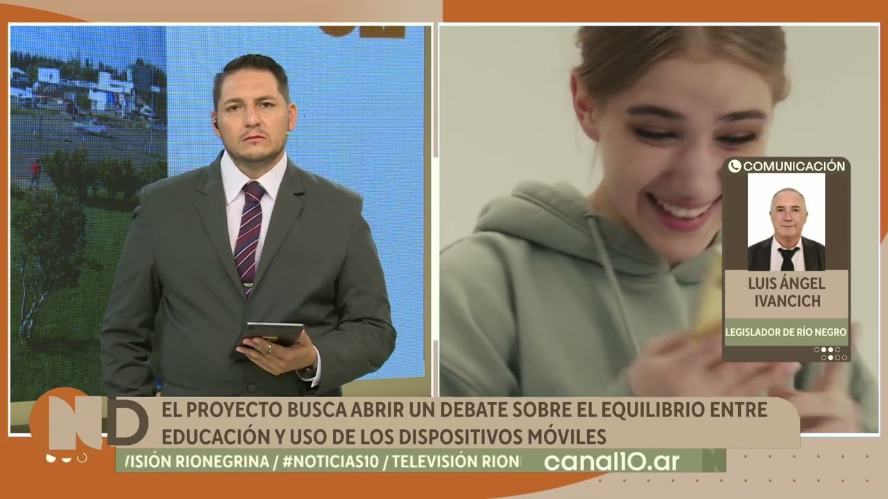 Impulsan un proyecto para regular el uso de celulares en escuelas de Río Negro