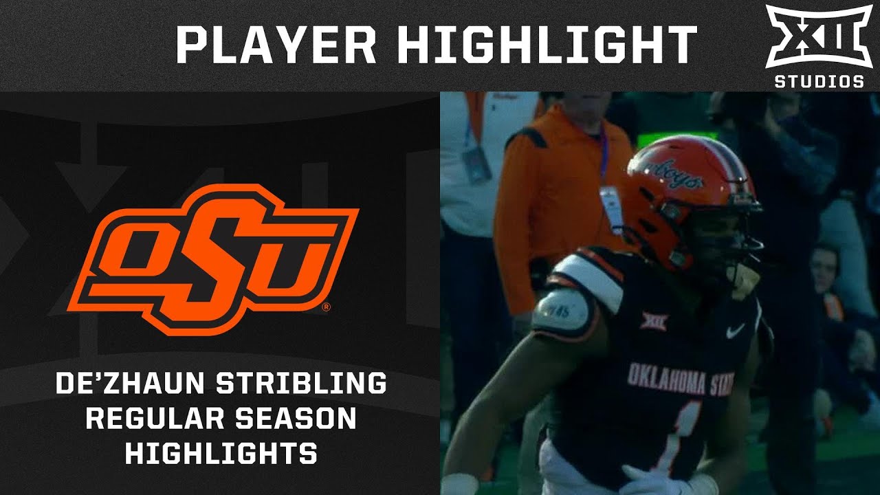 De'Zhaun Stribling 2024 Regular Season Highlights | Big 12 Football