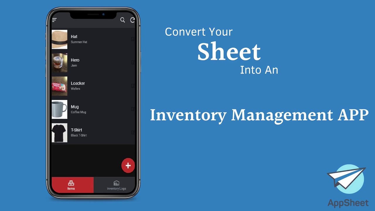 AppSheet | Inventory Management App | أسرع طريقة لبناء تطبيق موبايل بدون معرفة البرمجة
