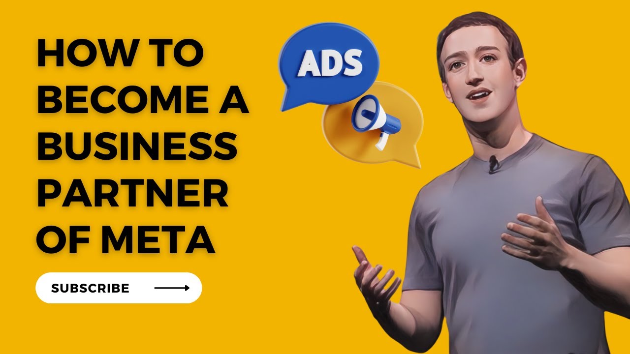 How to become a business partner of META | Easy Meta