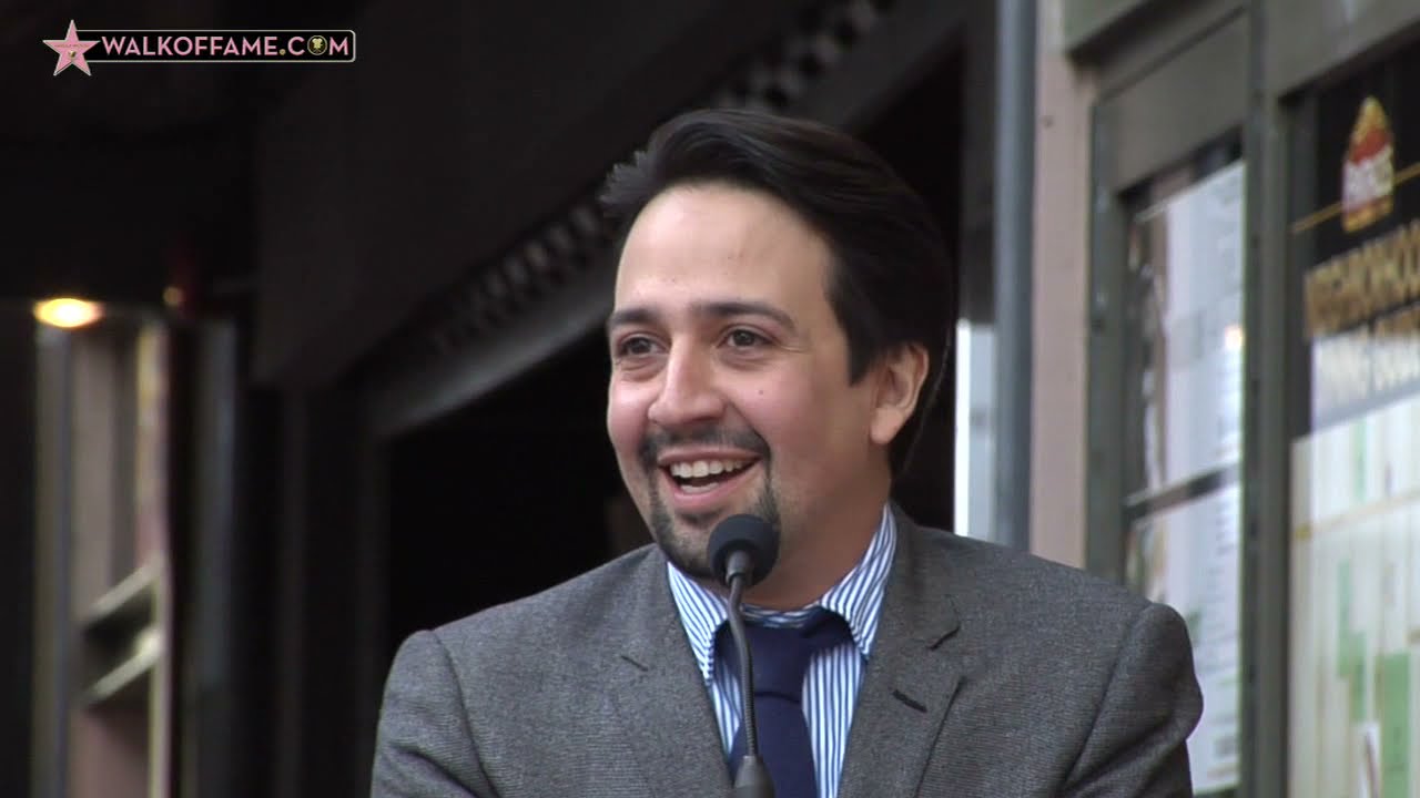 LIN MANUEL MIRANDA HONORED WITH HOLLYWOOD WALK OF FAME