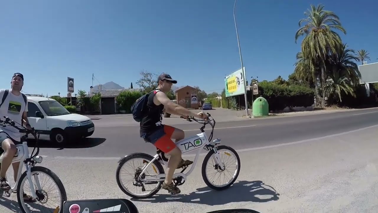 vacaciones en benidorm con tao bike