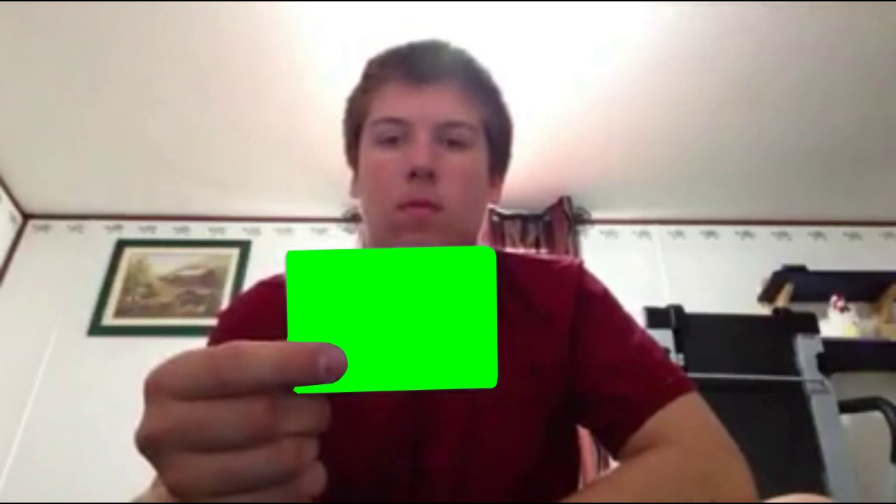 Green-screen Template (card trick)