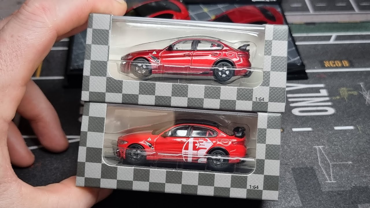 Diecast Team DCT Alfa Romeo Giulia GTA M Unboxing Review Diecast Hunting in Europe!