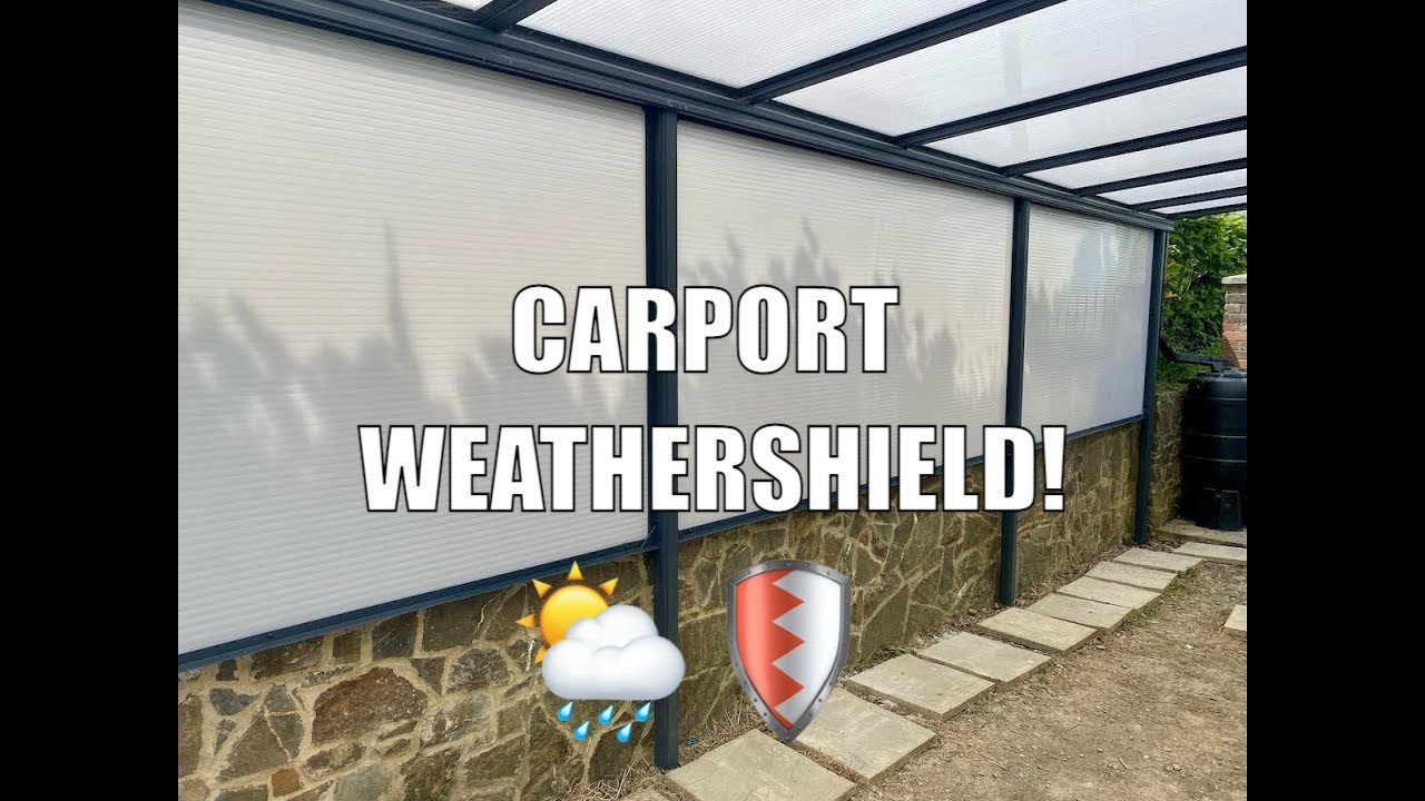 🌦🛡️Ultimate Carport Weather Shield: Protect Your Car in Oakhampton, Dorset. 🚗