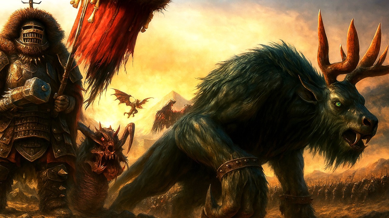 Lords of the Steppes – The Hung VS Warriors of Chaos | Warhammer Battle