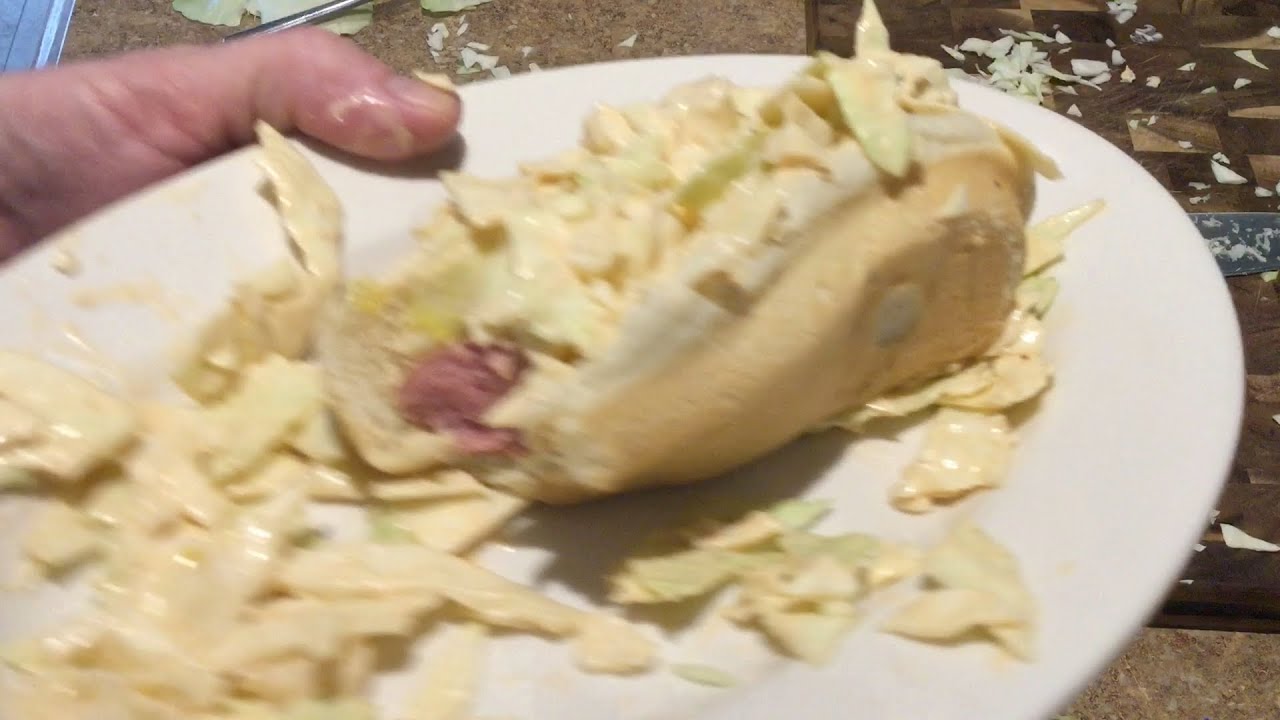 Slaw dog!