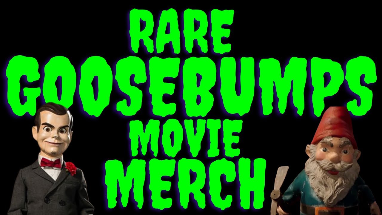 Rare Goosebumps movie merch