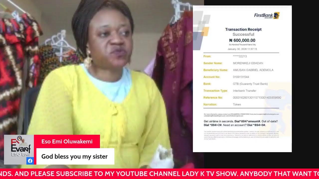 AGBALA GABRIEL ONI DOKUDO VS BOSELO AUNTY TOYIN