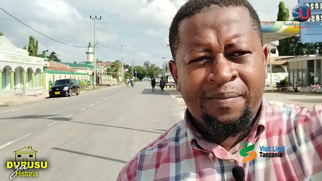 Mtazame mchoraji wa majengo Lindi.