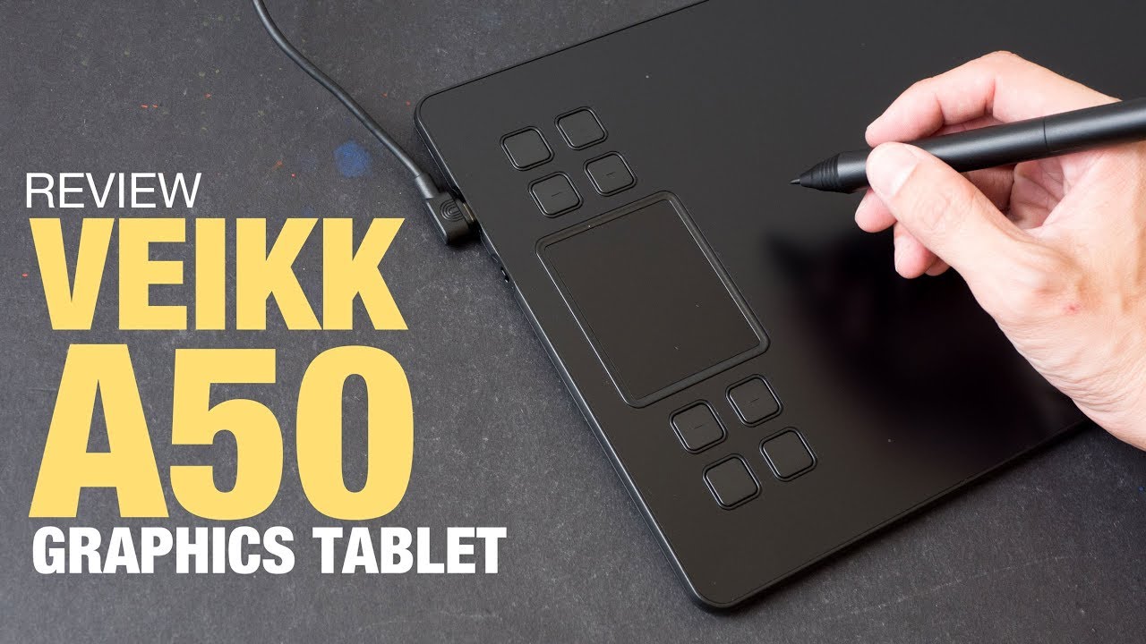 Veikk A50 Graphics Tablet (review)