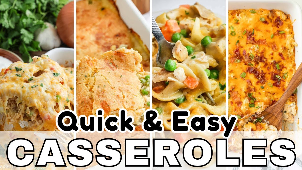 5 Easy Chicken Casserole Recipes to Save Dinner
