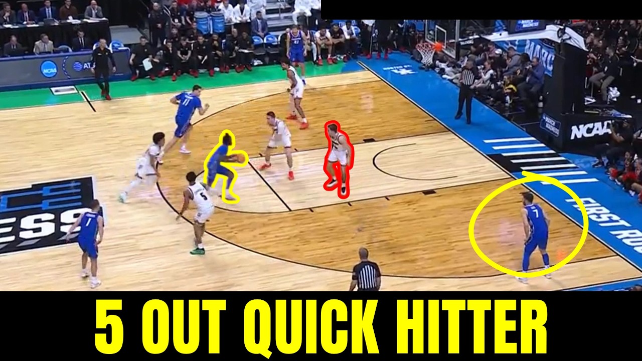 SUPER SIMPLE 5 Out Offense vs Man Defense