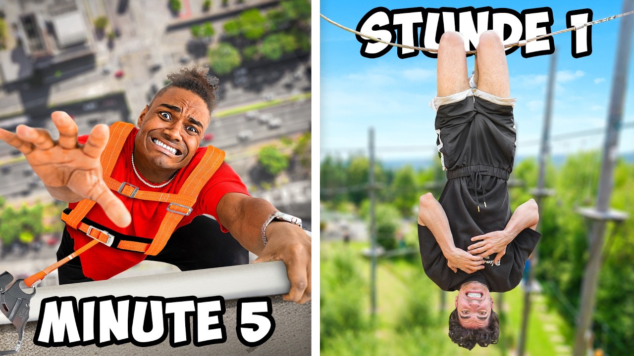 AUSHALTEN EXTREM!! 😳 Wer h&auml;lt l&auml;nger aus? Part 2 mit @RickAzas