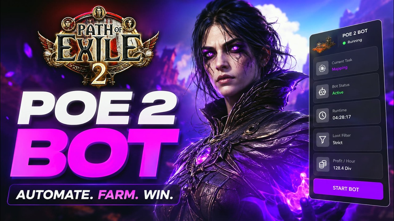 ⚡ I Used The Best Free Path Of Exile 2 Bot in 2026! And Its Insane! | Poe 2 AutoBot