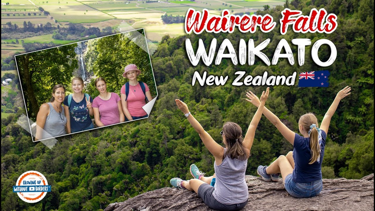 🇳🇿 New Zealand is Magical !!! Epic Wairere Waterfalls Hike Near Hobbiton NZ  | 197 Countries 3 Kids