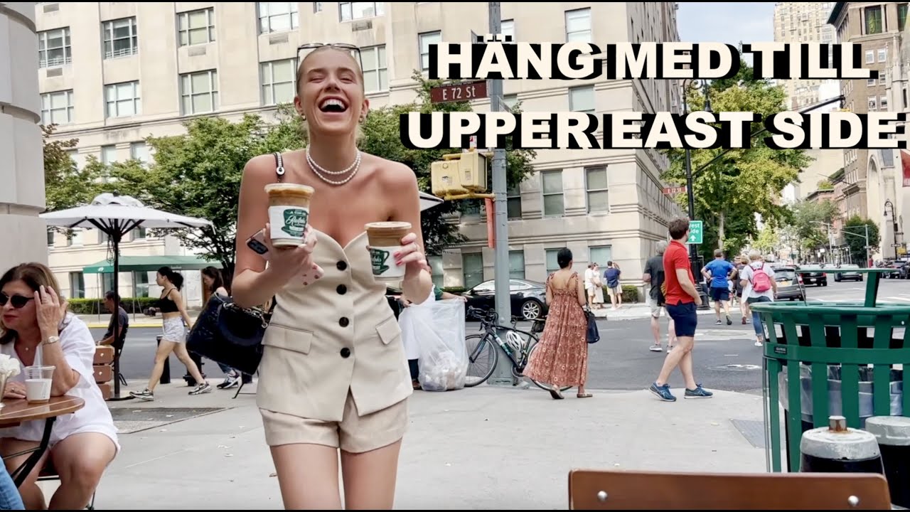 NEW YORK vloggvecka #4 - En Måndag på Upper East side
