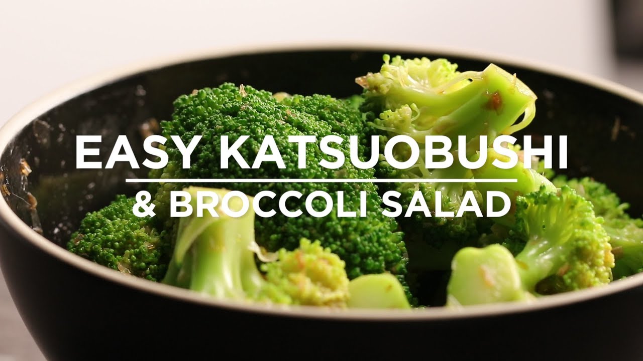 Easy Katsuobushi and Broccoli Salad