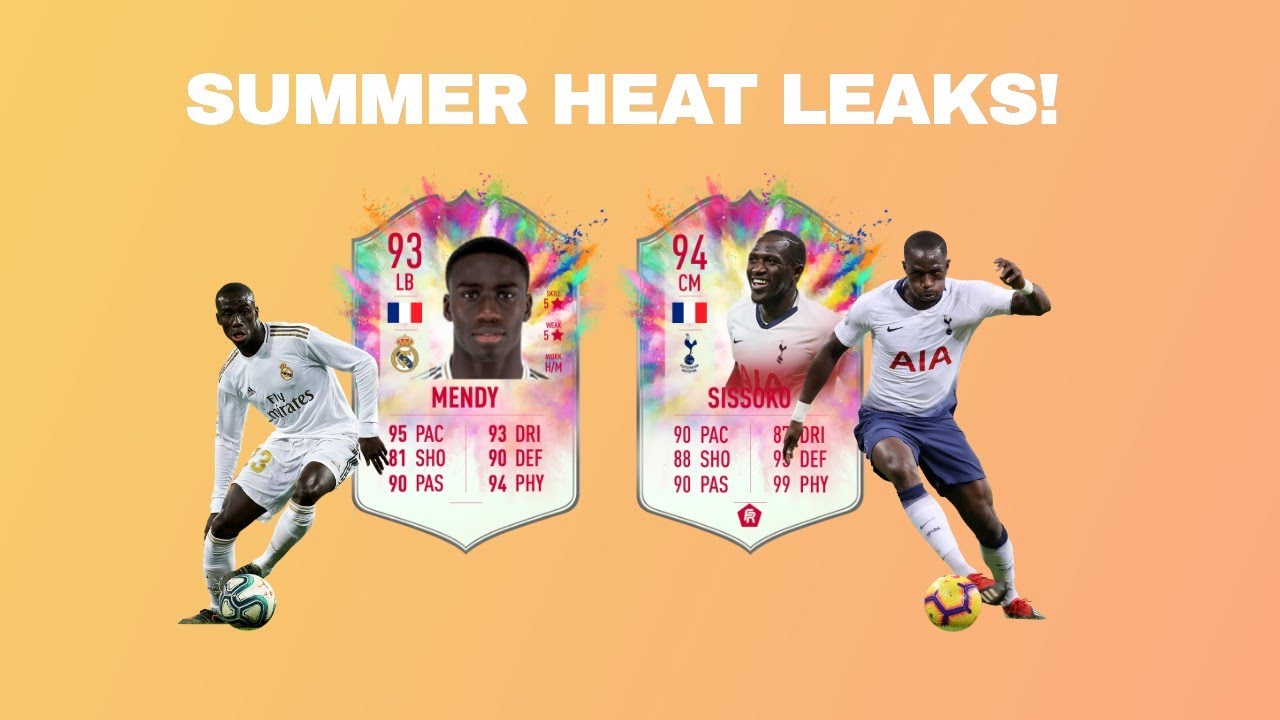 FIFA 20 SUMMER HEAT | WHO COULD IT BE? | FT LEAKED SUMMER HEAT CARDS! 93 MENDY | 95 SISOKO...