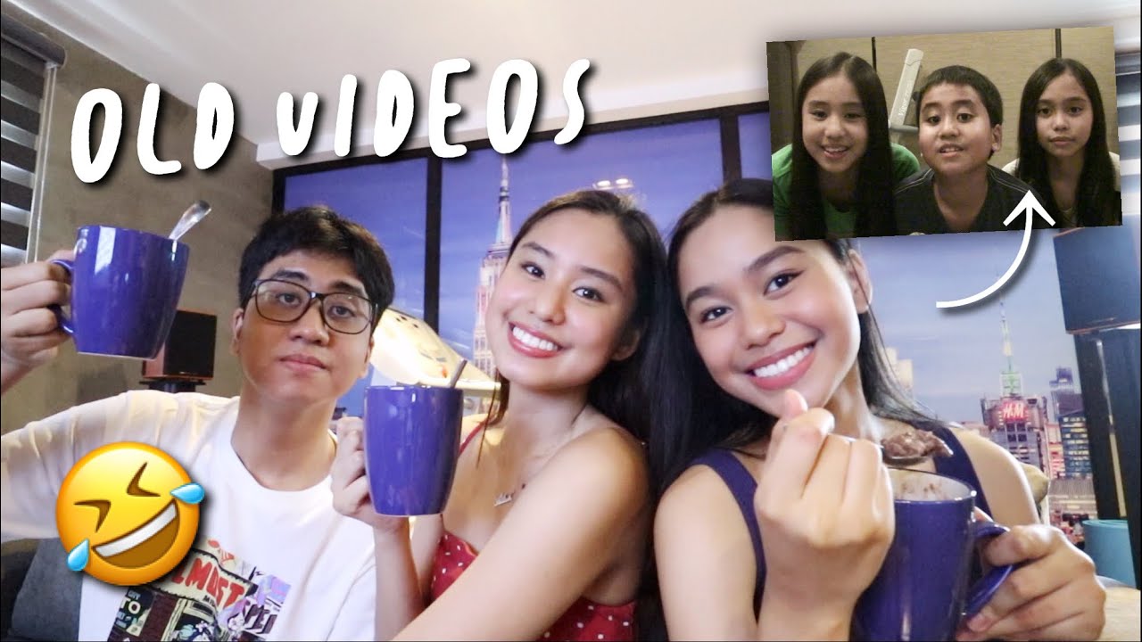 MAKING MUG CAKES + WATCHING OLD CHILDHOOD VIDEOS | ThatsBella