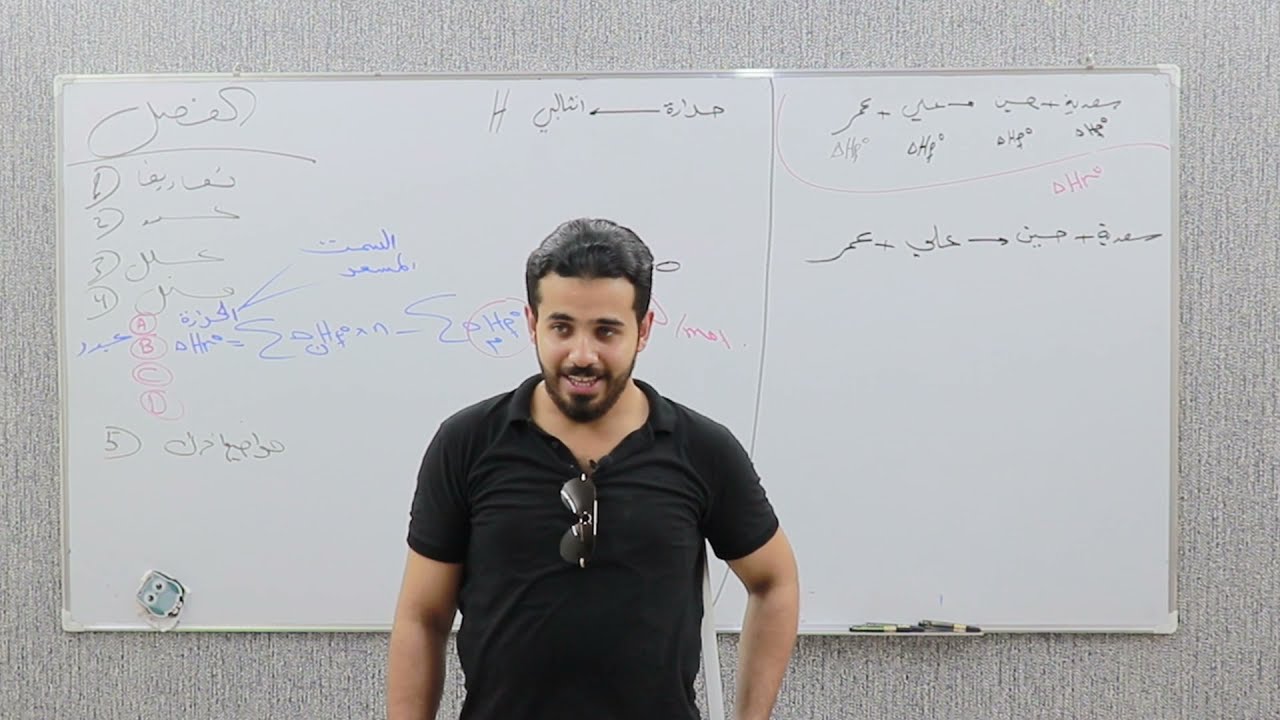 كيمياء السادس اعدادي | الفصل الأول | المحاضره 6 | الإنتروبي و طاقة كبس الحره | لمنهج 2022